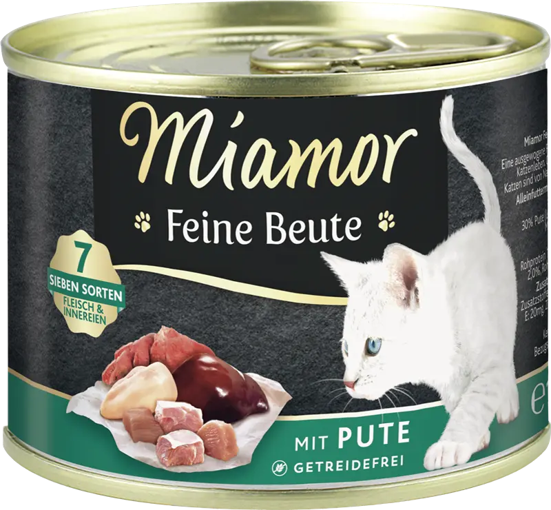 Miamor Dose Feine Beute Pute 185 g