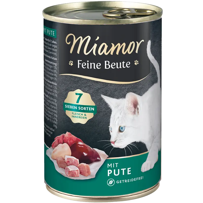 Miamor Dose Feine Beute Pute 400 g