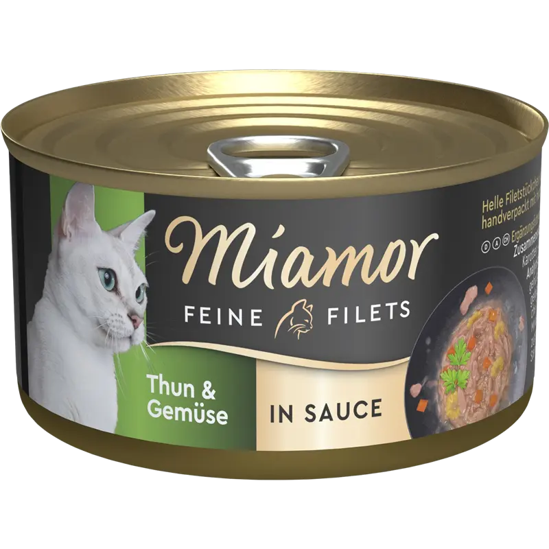 Miamor Feine Filet in Sauce Thunfisch & Gemüse 85 g