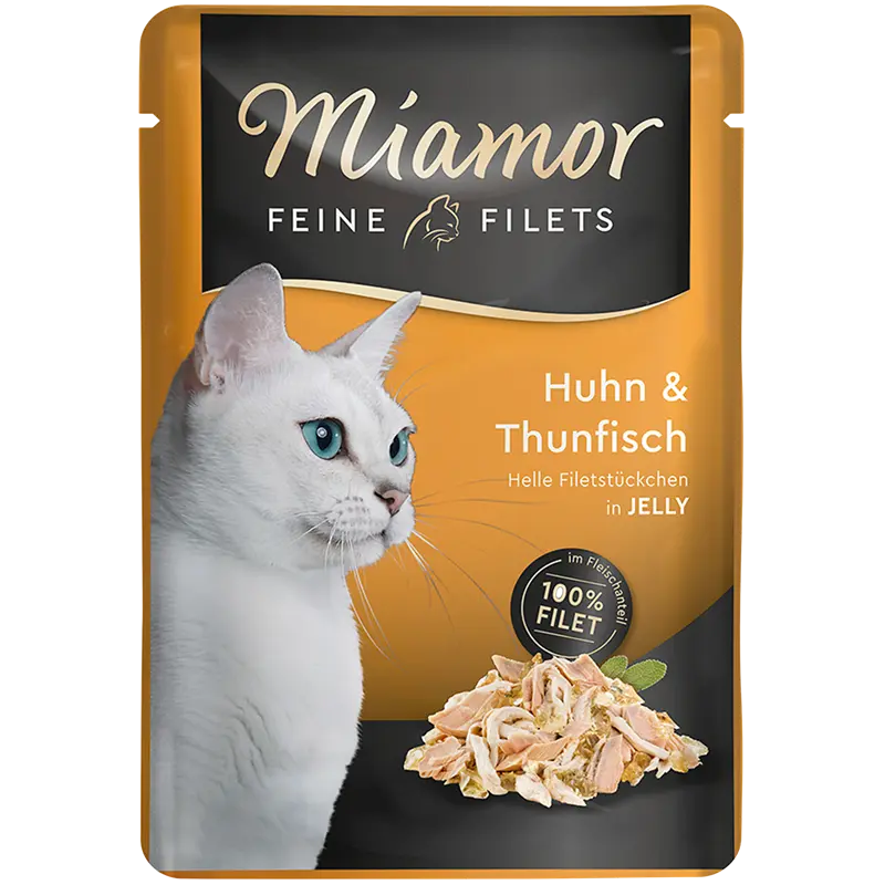 Miamor Feine Filets Huhn & Thunfisch 100 g