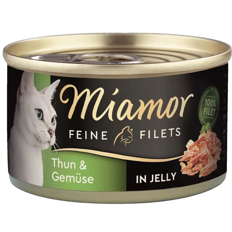 Miamor Feine Filets in Jelly Thunfisch & Gemüse 100 g