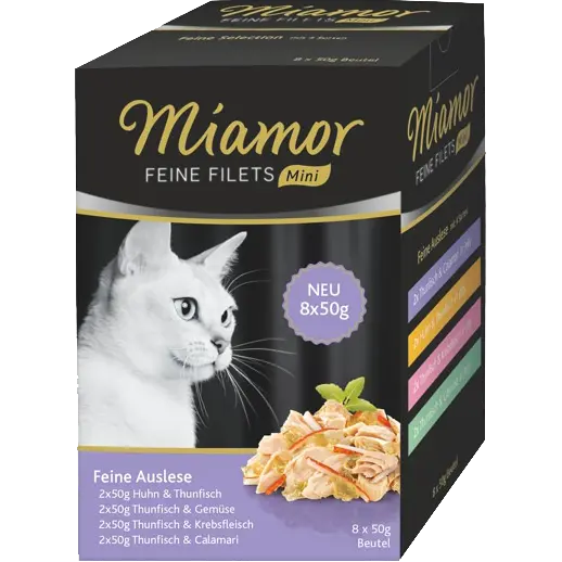 Miamor Feine Filets Mini Multibox Feine Auslese 400 g