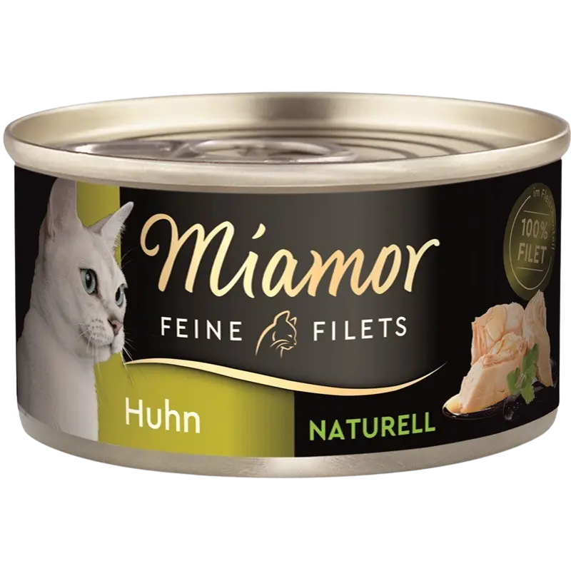 Miamor Feine Filets Naturelle Huhn pur 80 g