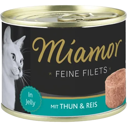 Miamor Feine Filets Thunfisch & Reis 185 g