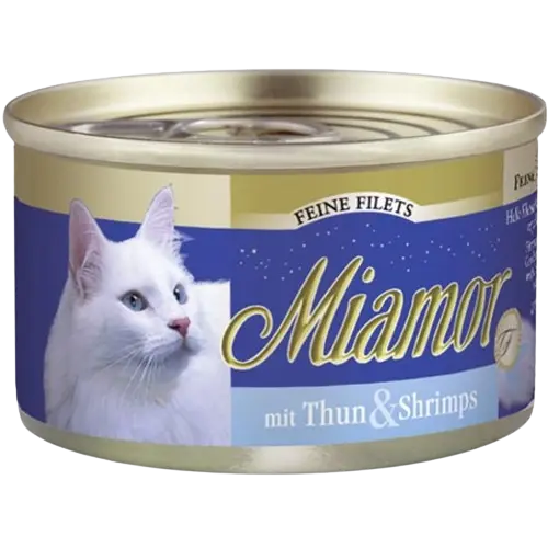 Miamor Feine Filets Thunfisch & Shrimps 100 g