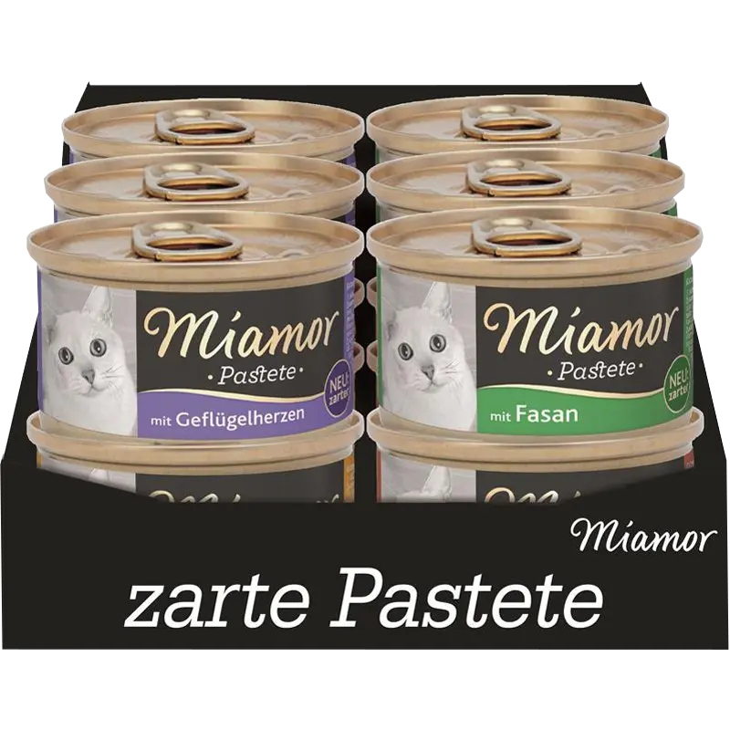 Miamor Pastete Multibox Geflügel 1020 g