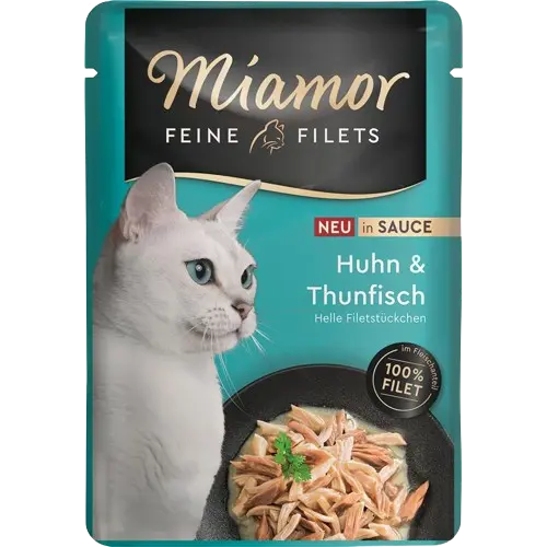 Miamor PB Feine Filets Huhn & Thunfisch in Sauce 100 g