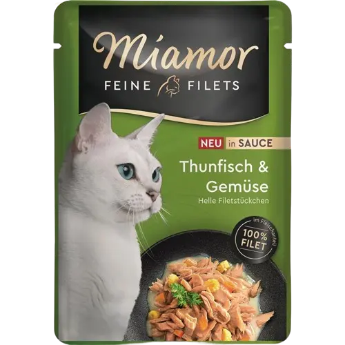 Miamor PB Feine Filets Thunfisch & Gemüse in Sauce 100 g