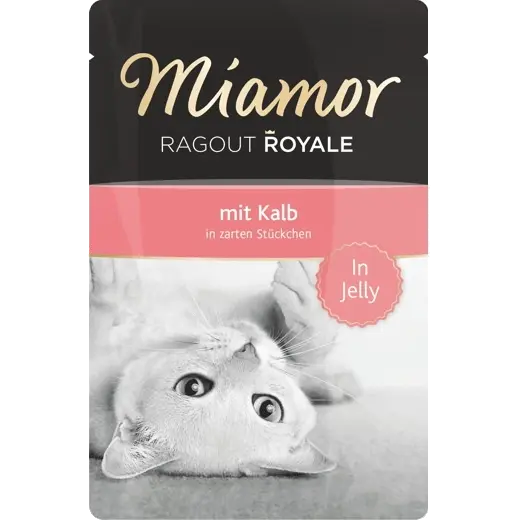 Miamor Ragout Royale in Jelly Kalb 100 g
