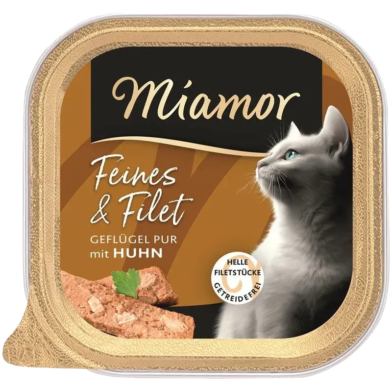 Miamor Schale Feines & Filet Geflügel Pur & Huhn