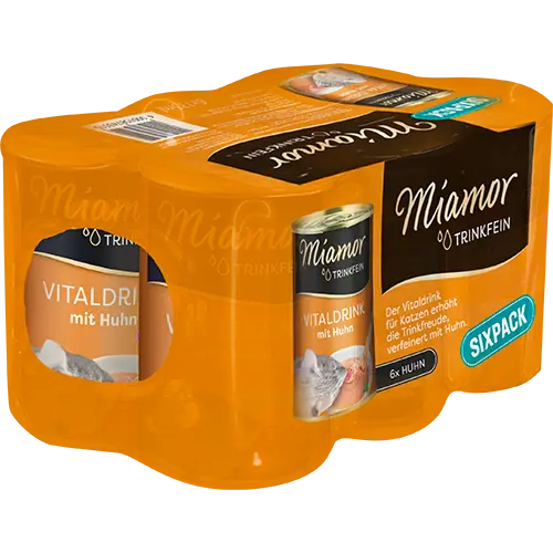 Miamor Trinkfein Vitaldrink Huhn Sixpack 810 g