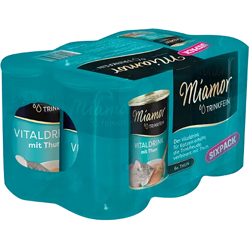 Miamor Trinkfein Vitaldrink Thunfisch Sixpack