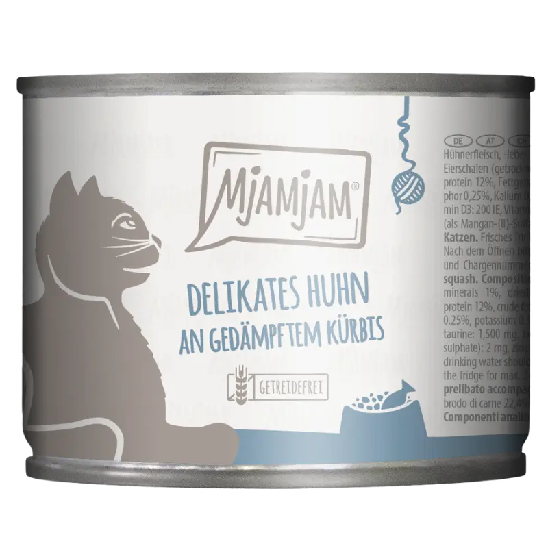 MjAMjAM delikates Huhn an gedämpftem Kürbis 200 g