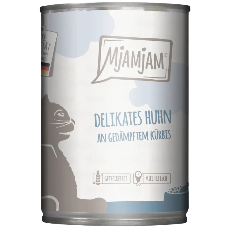MjAMjAM delikates Huhn an gedämpftem Kürbis 400 g