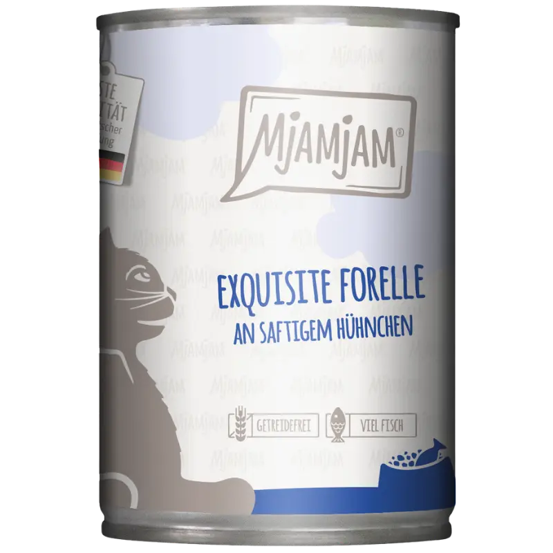 MjAMjAM Forelle an saftigem Hühnchen 400 g