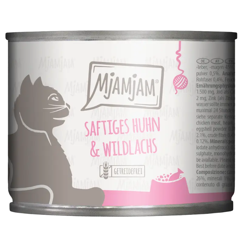 MjAMjAM Huhn + Wildlachs 200 g