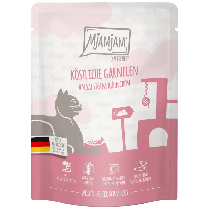 MjAMjAM Quetschie Garnelen an Hühnchen 300 g