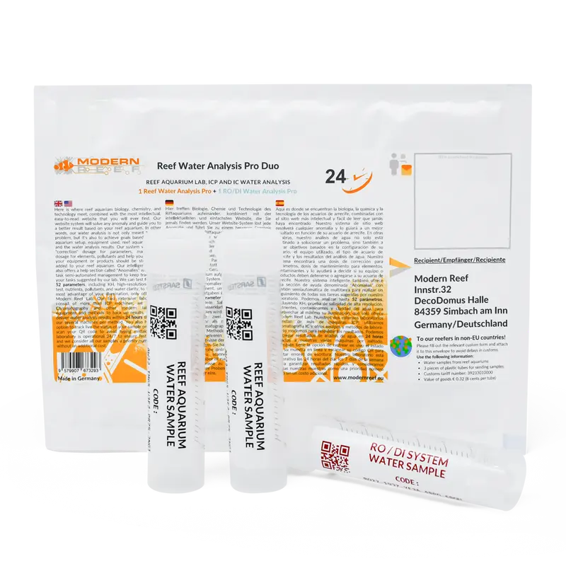 Modern Reef ICP Wasseranalyse PRO