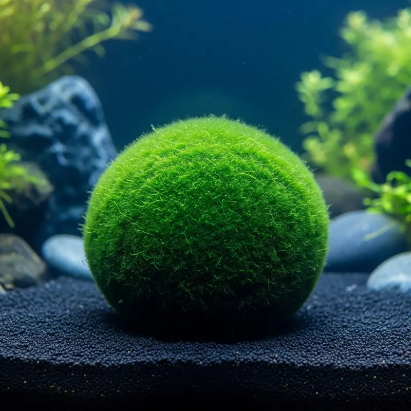 Mooskugeln - Aegagropila linnaei, 3 Stück / Dennerle-Plants