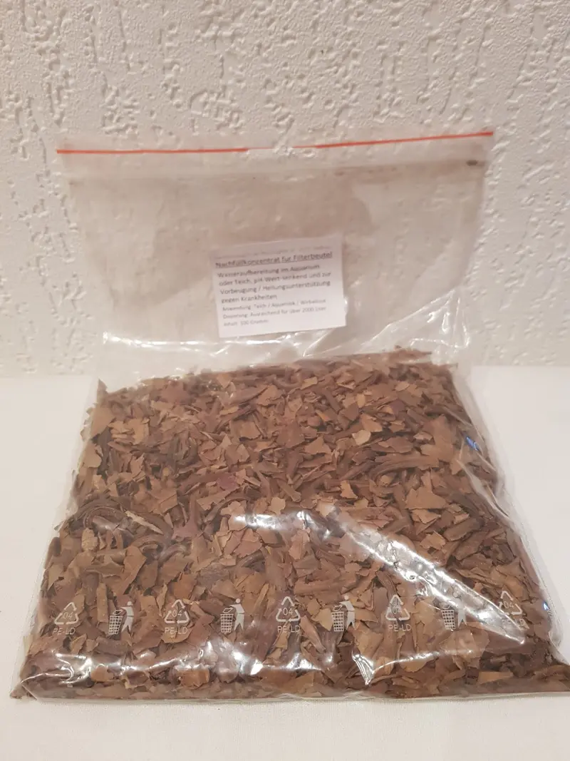 Nachfüllmaterial für Seemandelbaumblätter Filterbeutel - HMF Filter Aquarium