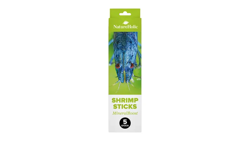 NatureHolic - Garnelen Lollies „MineralBoost“ - 5 Lollis fürs Aquarium