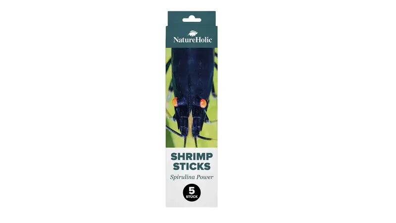 NatureHolic - Garnelen Lollies „Spirulinapower“ - 5 Lollis fürs Aquarium
