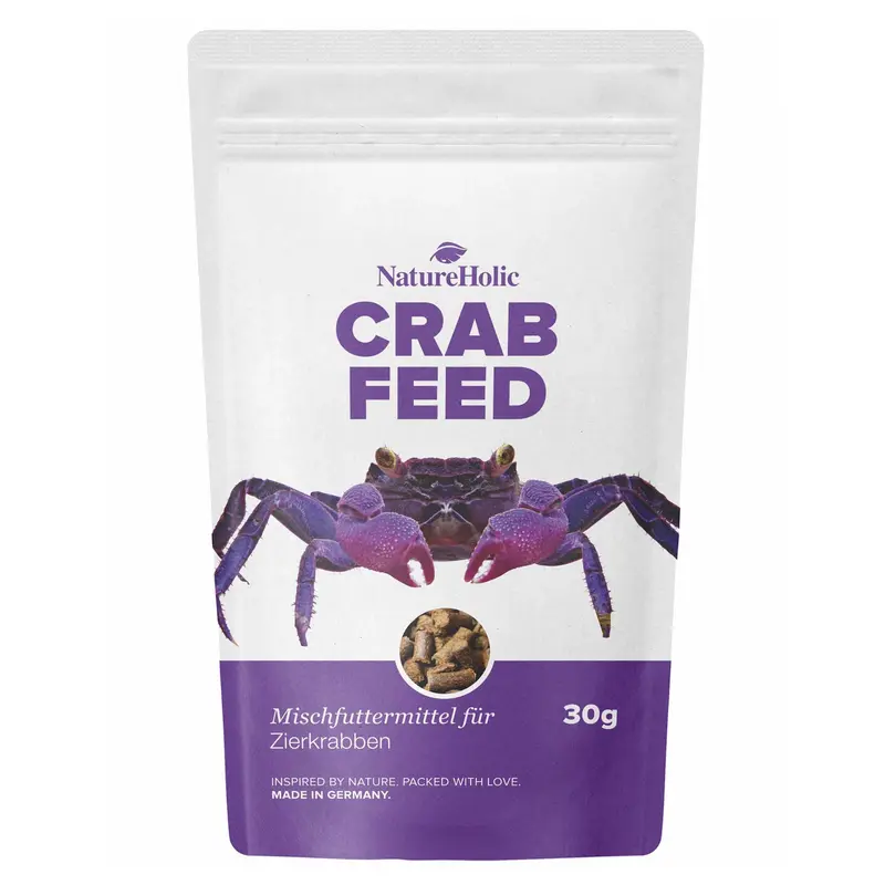 NatureHolic Krabbenfeed Krabbenfutter 30 g