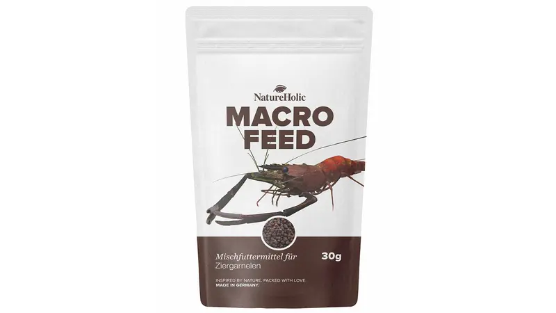 NatureHolic – Macrofeed / Großarmgarnelen-Futter 30g