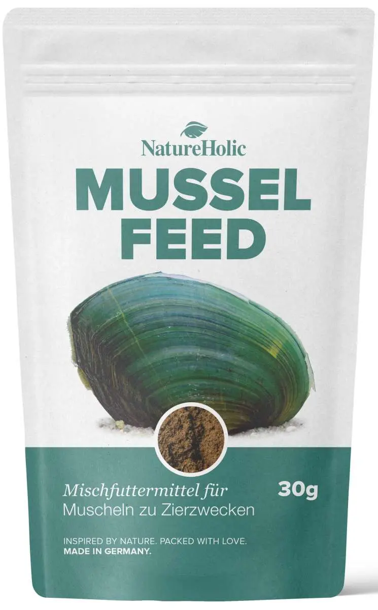 NatureHolic Musselfeed – Spezialfutter für Süßwassermuscheln & Filtrierer
