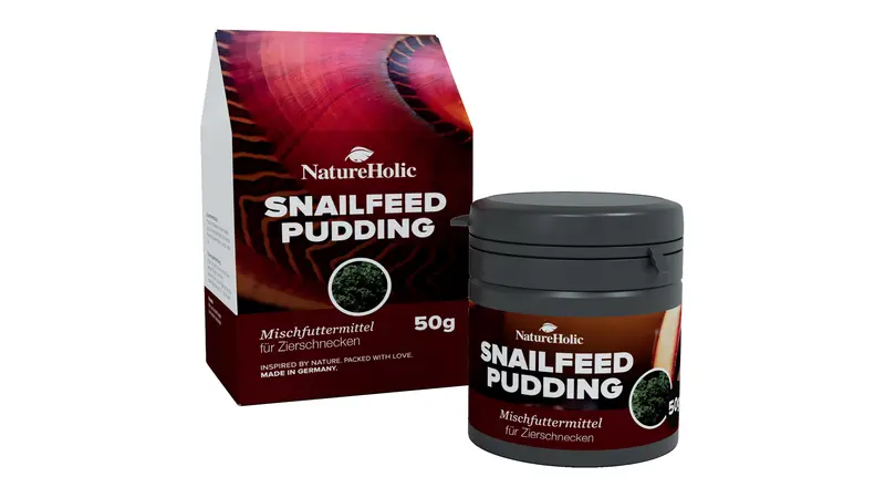 NatureHolic - Schneckenfeed Pudding - 50g Snailfeed Pudding