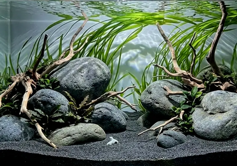 Naturkies Riversand black (0-1,8 mm) 5kg
