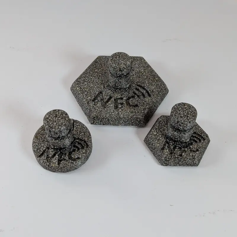NFC-Reef-Plugs 30mm-50mm // Pin 13
