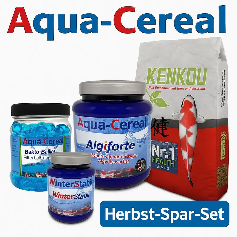 Niederrhein-Koi Herbst-Paket - Vorbereitung auf den Winter