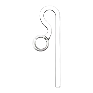 NOA-SCAPE Glass Lily Pipe Loop – Glas Filterauslauf