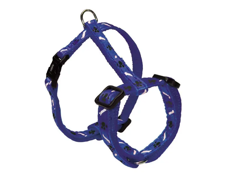 Nobby Geschirr Mini Hudn Dog blau Brust 20-35 cm; B