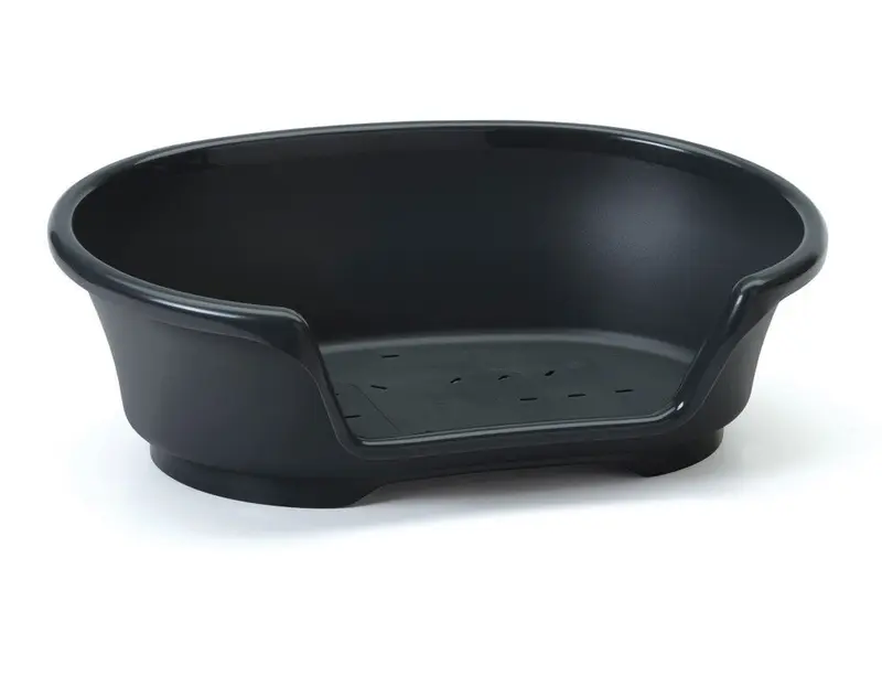 Nobby Kunststoff Bett "Cosy-Air"schwarz 55 cm Hund Körbchen