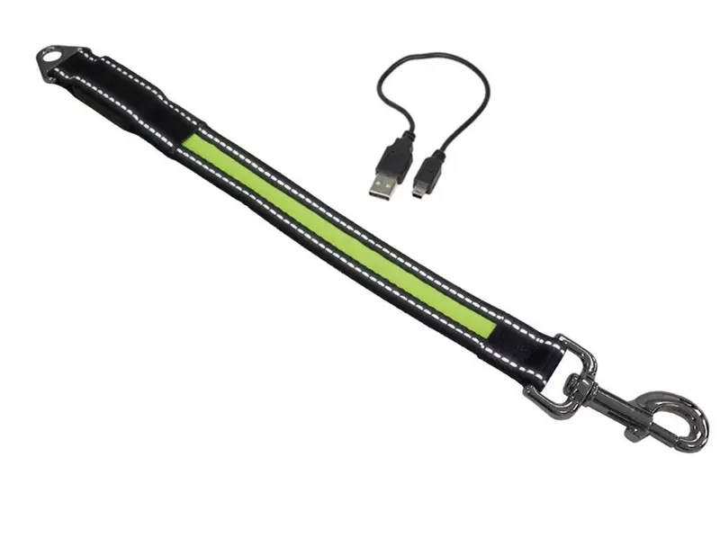 Nobby LED Leinenverlängerung FLASH gelb L