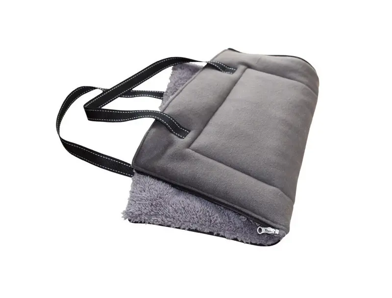 Nobby Matte/Tasche eckig "SHANTA"grau L x B