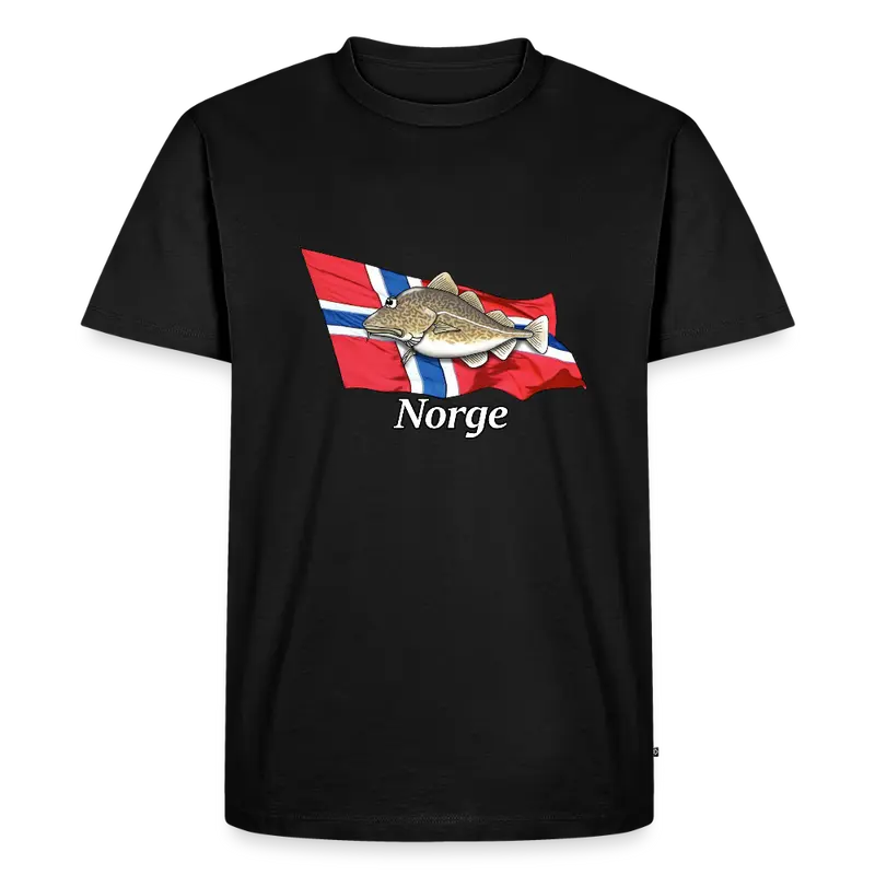 Norge-Dorsch T-Shirt - Männer - Bio-Qualität