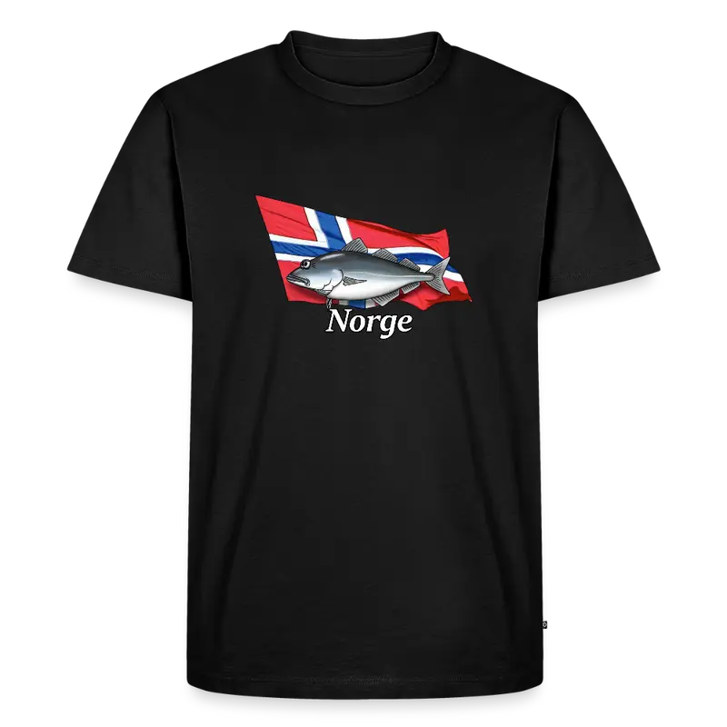 Norge Seelachs T-Shirt - Männer - Bio-Qualität