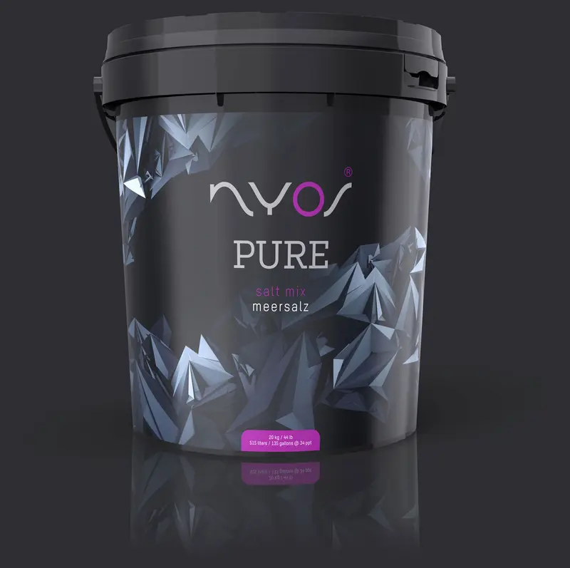 NYOS PURE Meersalz – Hochreines Riffsalz | 20 kg Eimer