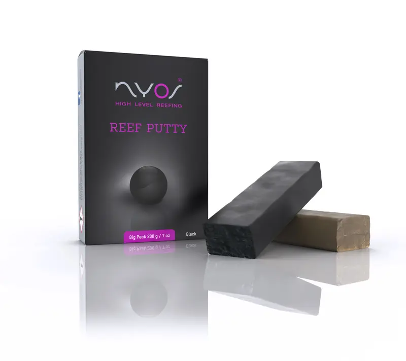 Nyos Reef Putty Black - Zweikomponenten-Kleber Schwarz
