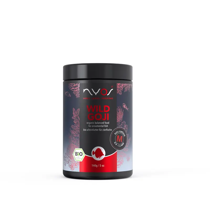Nyos Wild Goji Bio 140 g Fischfutter Softgranulat