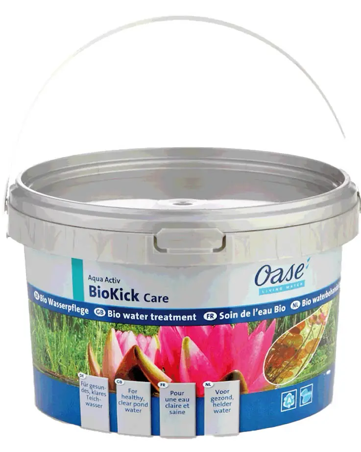 Oase AquaActiv BioKick Care – biologische Teichpflege für stabiles Wasser