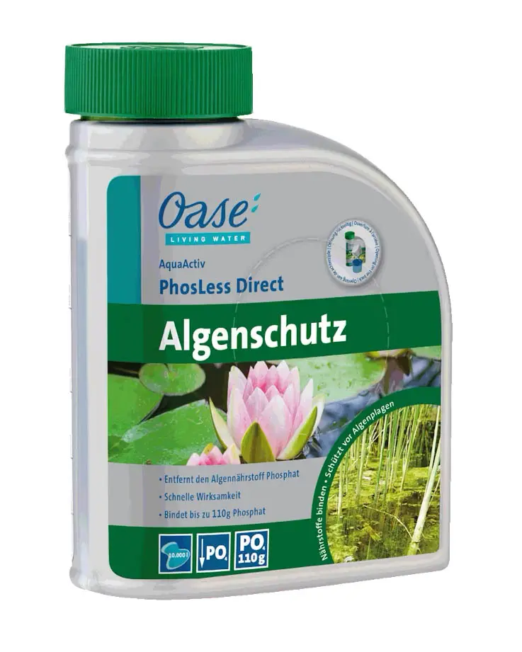 Oase AquaActiv PhosLess Direct – Algenstopp durch Phosphatbindung