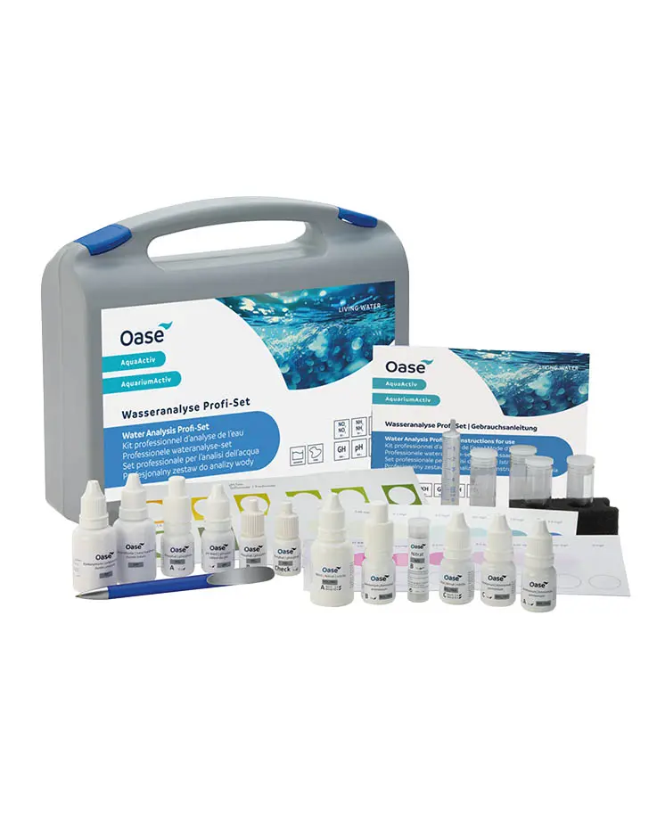 Oase AquaActiv Wasseranalyse Profi-Set – Präzise Wassertests für Teich & Koi