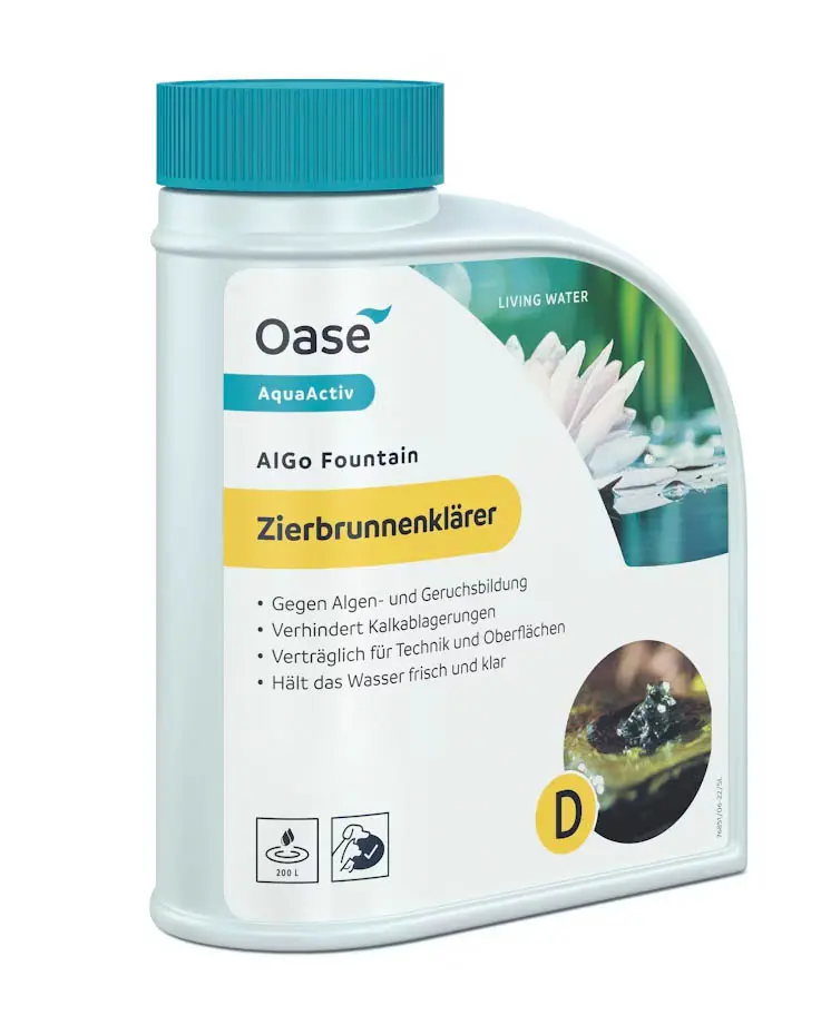 Oase Zierbrunnenklärer AlGo Fountain – Klarwasser für Brunnen & Wasserspiele