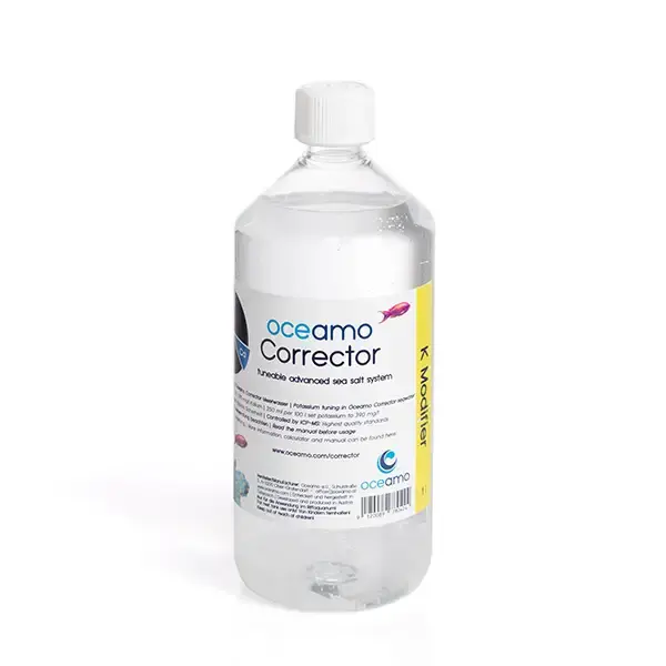 Oceamo Corrector Kalium Modifier – für Corrector-Meerwasser | 1 L