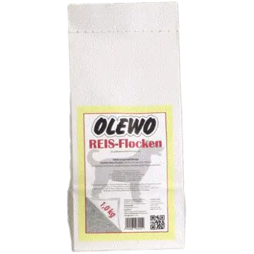 OLEWO Reis-Flocken für Hunde