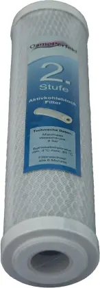 OS Perfect PRO Aktivkohlefilter 10'' für Pro Osmoseanlagen